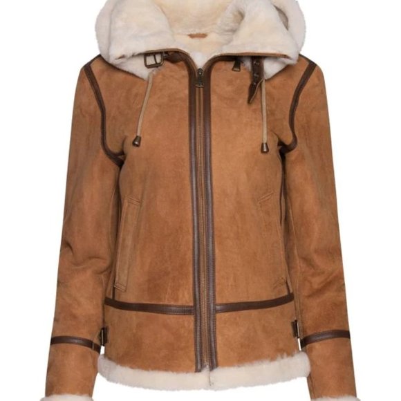 Wolfie Furs Shearling Jacket - Picture 11 of 12